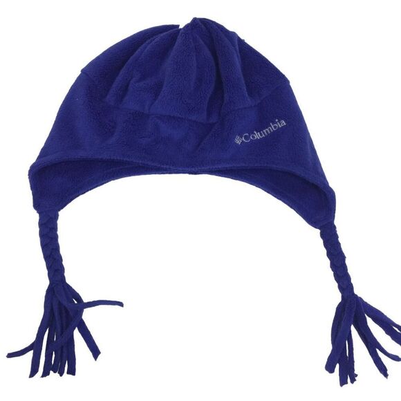 Columbia Unisex Youth Kids Winter Hat Ear Cap Blue One Size NWT - Picture 1 of 8